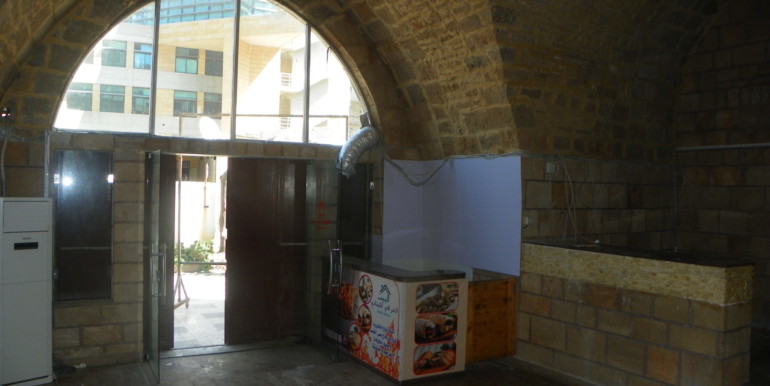 R9-444 Stone attractive shop for rent in Al Mina, Tripoli